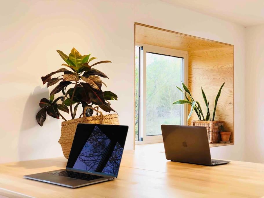 Eco Tiny Home & Office For Digital Nomads Vallmoll المظهر الخارجي الصورة
