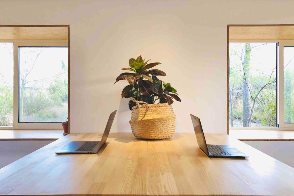 Eco Tiny Home & Office For Digital Nomads Vallmoll المظهر الخارجي الصورة