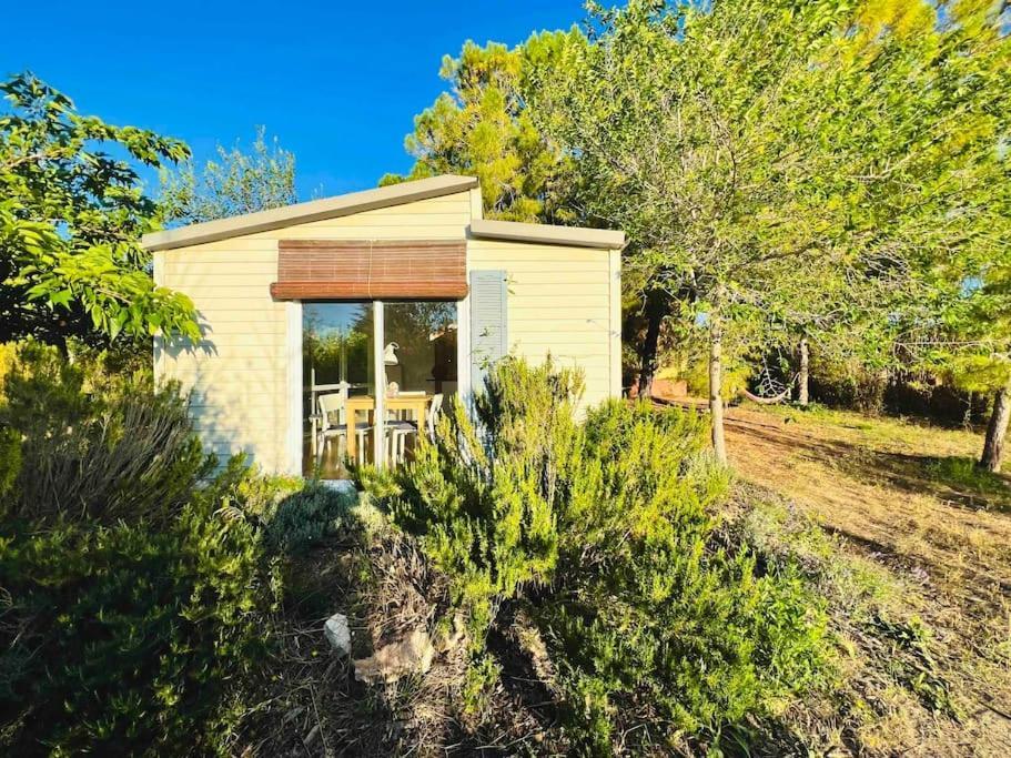 Eco Tiny Home & Office For Digital Nomads Vallmoll المظهر الخارجي الصورة